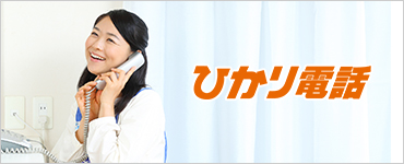 東京都青梅市長淵（おうめしながぶち）のひかり電話はリーズナブルな月額基本料金＆通話料。全国どこへかけても通話料は一律。おトクにIP電話をお使い頂けます。